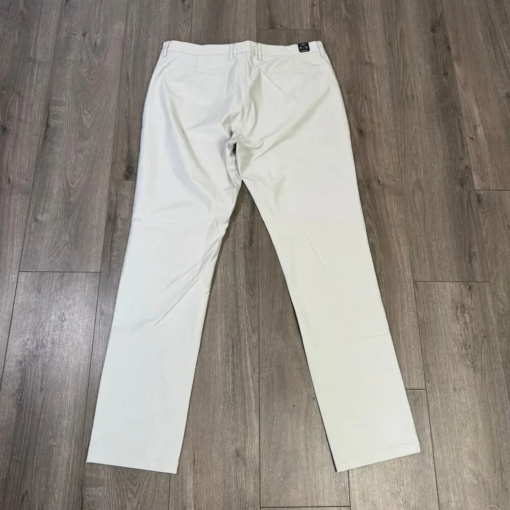 J.Crew Performance 1040 Athletic Tapered-Fit Tech Chino Pants 36x34 Ashen Taupe